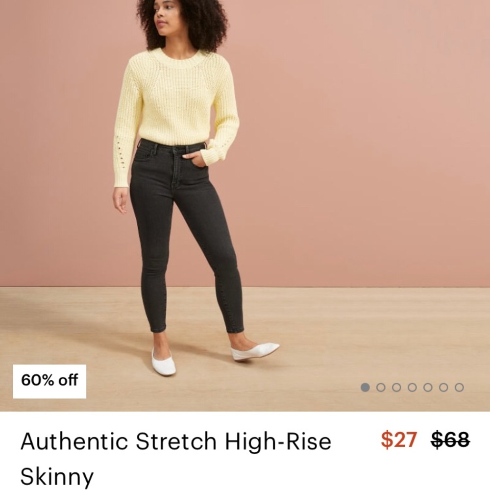 Authentic High-Rise Stretch Skinny Jeans